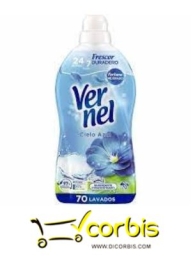 Suavizante Vernel 70 lavados aromaterapia lirio