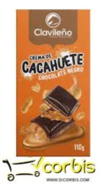 CLAVILE  O CHOCOLATE CREMA CACAHUET 100G 