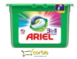 ARIEL All in 1 Pods Color cápsulas de lavandería - 24 uds. 4 en